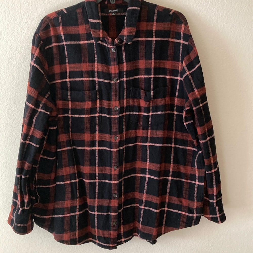 Madewell Slub Flannel Shirt